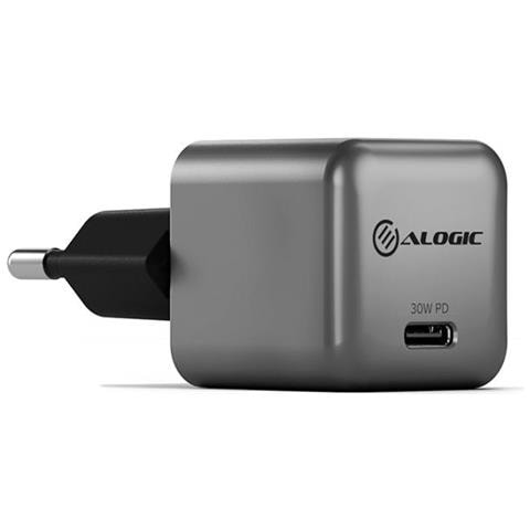 WCG1X30SGR-EU Caricabatterie per dispositivi mobili Telefono cellulare, Computer portatile, Smartphone, Tablet Nero, Grigio AC Ricarica rapida Interno - Foto 2