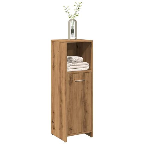 Armadietto Bagno Artigianale 30x30x95 Cm In Legno Multistrato - Foto 1