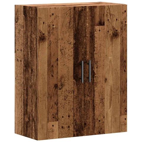 Mobile A Parete Legno Antico 69,5x34x90 Cm - Foto 2