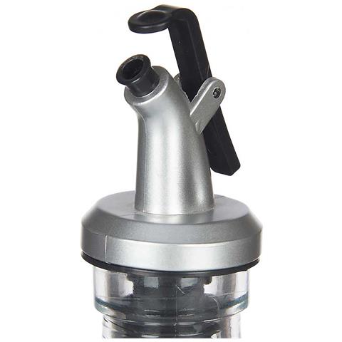 Dam Tappo Erogatore Olio In Vetro 250 Ml 5x5x24,5 Cm. Colore Trasparente - Foto 3