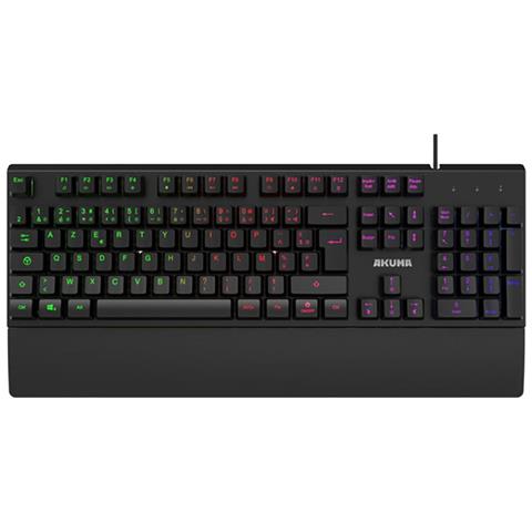 Tastiera cablato/USB AKSHOK02 per Gaming Colore Nero - Foto 1