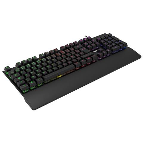Tastiera cablato/USB AKSHOK02 per Gaming Colore Nero - Foto 4