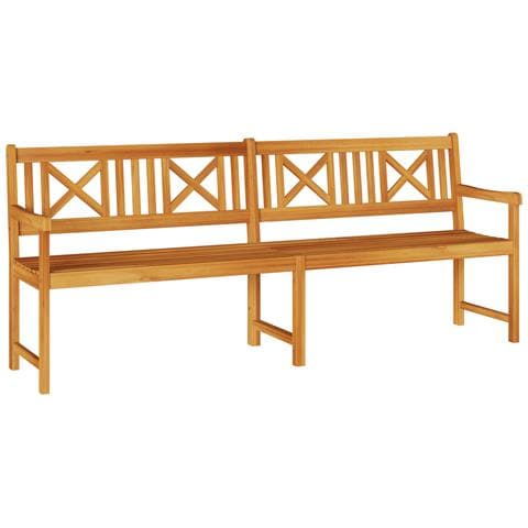 Panchina da giardino 220x56x90 cm Legno massello di acacia - Foto 1