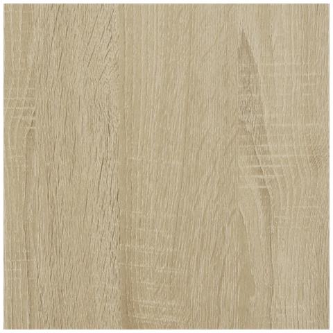 Mobile da Bagno Stretto con Ruote Rovere Sonoma in Truciolato - Foto 9