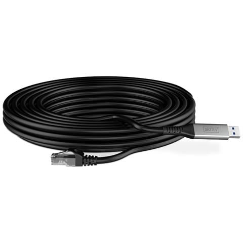 USB 3.2 Gen1 - Cavo Ethernet RJ45, 1Gbit /s, 5m - Foto 3