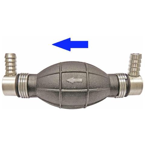 Pompa Di Adescamento Gasolio Ø 12mm Con Attacchi 90° - Foto 1