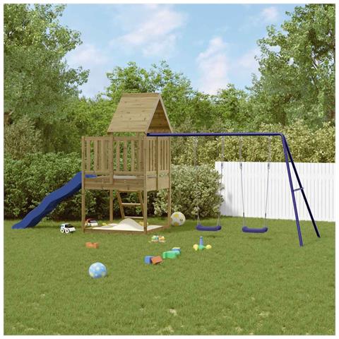 Set da Gioco da Esterno in Legno di Pino Impregnato - Foto 2