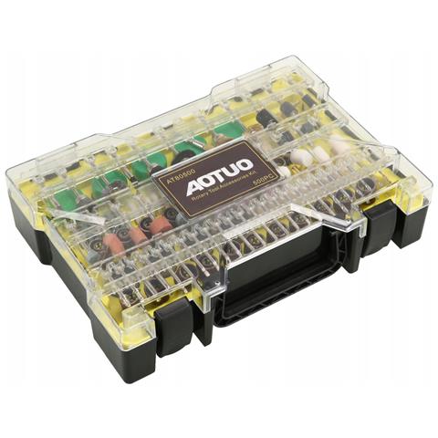 Set Di Frese 500 Pezzi - Alta Qualità E Precisione | Materiale Resistente | Per Legno, Metallo, Plastica, Pietra - Foto 2