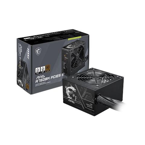 MAG A750BN PCIE5 II alimentatore per computer 750 W 24-pin ATX ATX Nero - Foto 2