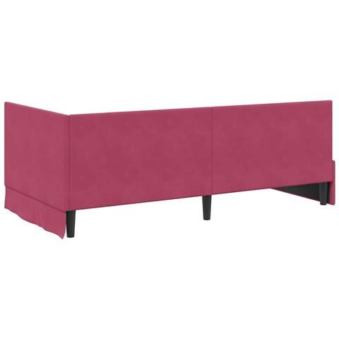 Struttura Letto Angolare con Materasso 2 pcs Verde Velluto - Foto 9