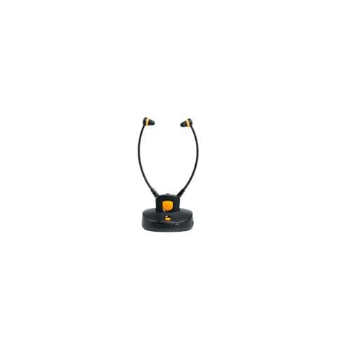 M-286 CTV cuffia e auricolare Cuffie Wireless In-ear, Sottomento TV Base di ricarica Nero - Foto 2