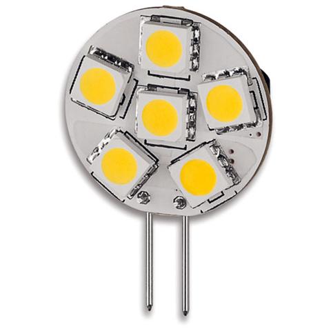 I-HLED-G4S / 6SMD - Lampada 9 LED SMD G4 5050 1,5W 120 Lumen Bianco Caldo, A++ - Foto 1