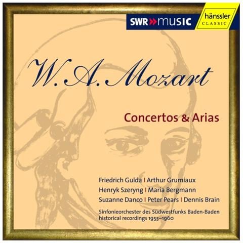 Mozart - Concerti E Arie - Sacher Paul Dir / henryk Szering, Violino Swr Sinfonieorchester Baden-baden Und Freiburg (2 Cd)  - Foto 1