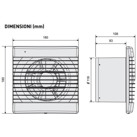 Aspiratore Per Bagno Decor200 Crz - Foto 3