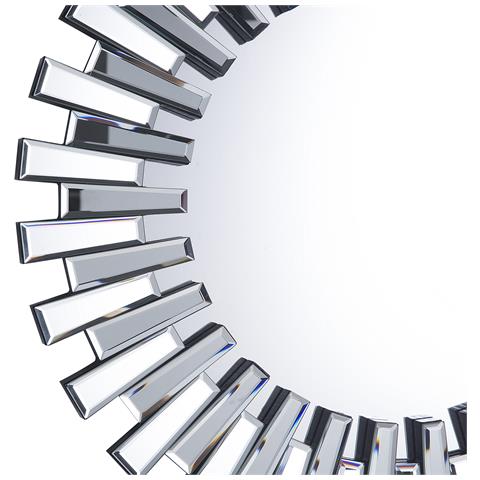 Specchio Da Parete In Argento Ø70 Cm Cholet - Foto 21