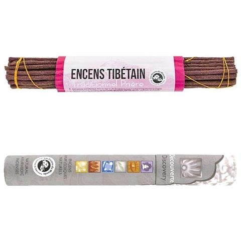32 Bastoncini Di Incenso Tibetano Tradizionale Preghiera + Incenso Naturale Ayurvedico - Foto 2