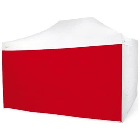 Laterale Rosso Per Gazebo 4,5 Mt. Serie Piramide - Foto 4