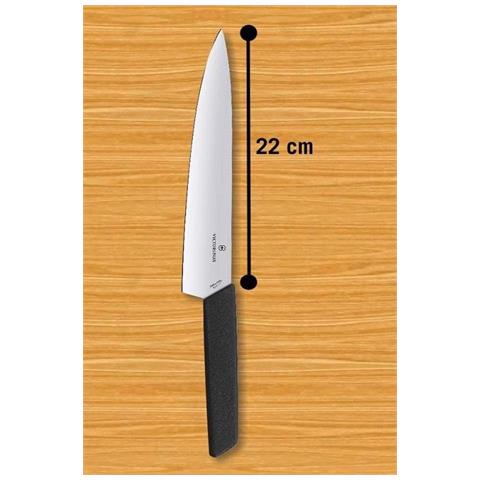 Coltello Chef, serie Swiss Modern Qualità Extra - 22 Nero - Foto 2