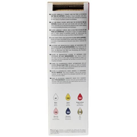Set Di 6 Vernici Multi Superficie A Base D'acqua - 6 X 20 Ml - Foto 1