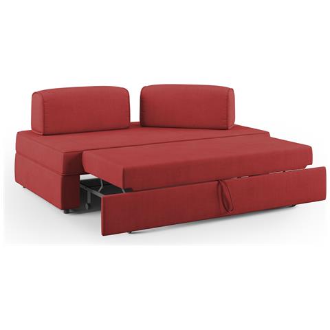 Liberty Divano Con Schienali Movibili T02 Rosso - Foto 2