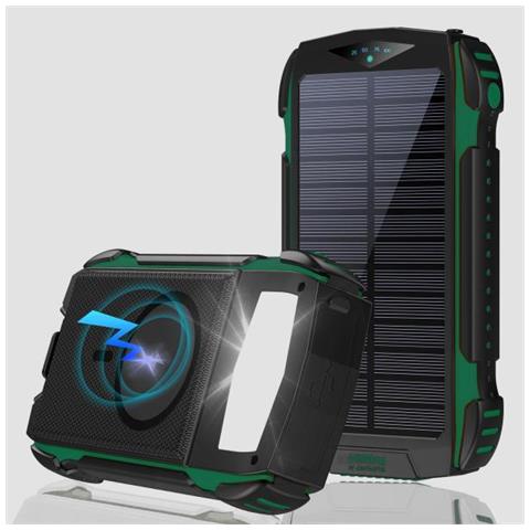 Ultimag Polimeri Di Litio (lipo) 20000 Mah Carica Wireless Nero, Verde - Foto 1