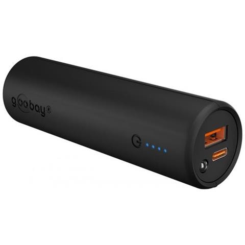 Goobay 60656 Batteria Portatile Ioni Di Litio 5000 Mah Nero - Foto 2