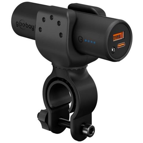 Goobay 60656 Batteria Portatile Ioni Di Litio 5000 Mah Nero - Foto 1