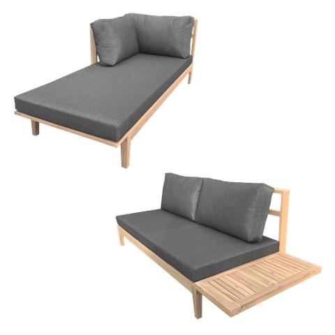 Pangkor 4 Posti In Acacia - Cuscini Grigi - Foto 12