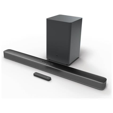 Soundbar JBLBAR21DBM2BLK con Bluetooth a 2.1 Canali Dolby Digital e Subwoofer Integrato Colore Nero - Foto 1