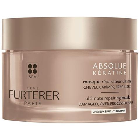 Rene Furterer, Absolue Keratine, A Base Di Piante, Maschera Crema Trattamento Capelli, Riparazioni, 200 Ml - Foto 1