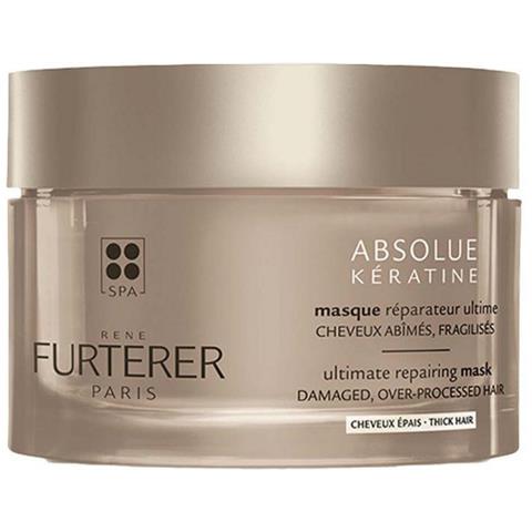 Rene Furterer, Absolue Keratine, A Base Di Piante, Maschera Crema Trattamento Capelli, Riparazioni, 200 Ml - Foto 2