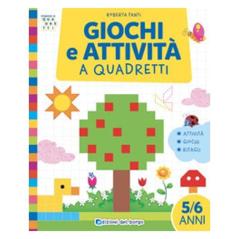 Roberta Fanti - Giochi E Attività A Quadretti. Ediz. A Colori - Foto 1
