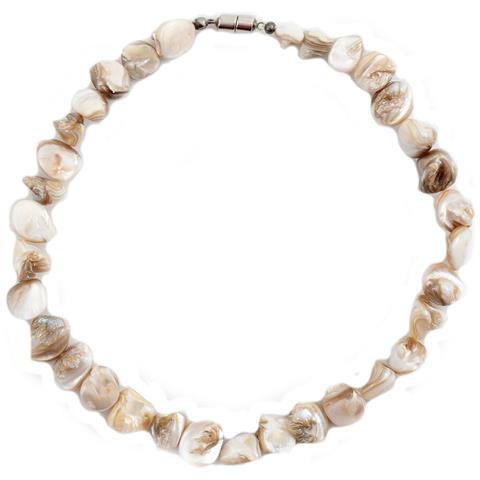 Collana Donna Bobroff Wht-cch-nck 38 Cm - Foto 1