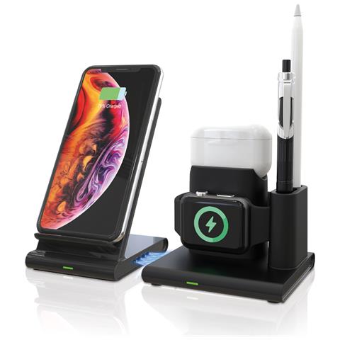 ChargeAIR Connect Smartphone, Orologio intelligente, Tablet Nero USB Carica wireless Interno - Foto 1