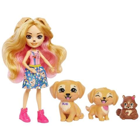 Set Enchantimals - La Famiglia Golden Retriever Di Gerika, Oro - Foto 1