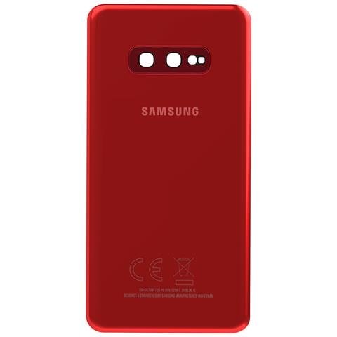 Vetro Posteriore Galaxy S10e Originale Service Pack, Rosso - Foto 1
