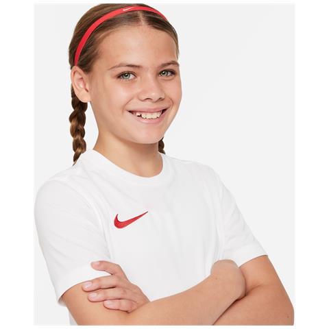 T-Shirt Dry Park Vii Jr Bv6741-103 Bambino Taglia L Colore Bianco - Foto 4