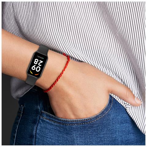Bracciale Per Xiaomi Smart Band 8 Active, Redmi Band 2 Black - Foto 2