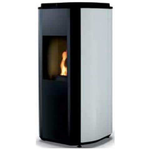 Stufa A Pellet 5,5kw Bianco /nero - Mael5blanc - Foto 1