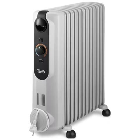 Delonghi Trrse1225 Radia S Easytronic Radiatore Ad Olio 12 Elementi 2500watt Termostato Ruote Avvolgicavo - Foto 1
