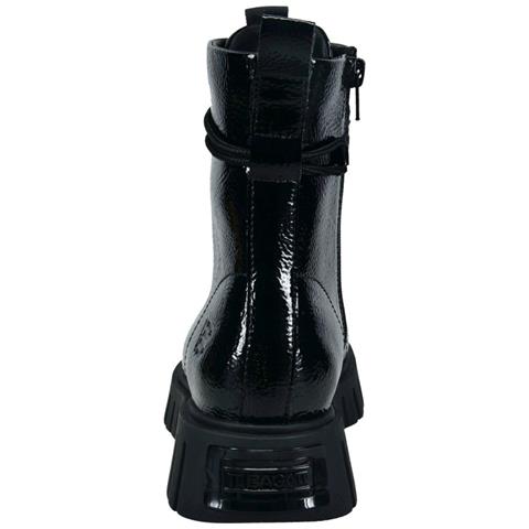 Benisha Booties Stivaletti Pelle Sintetica Scarpe Donna Nero Eu 39, D31ao1305700 - Foto 3