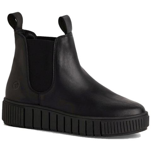 Chelsea Booties Stivaletti Pelle Scarpe Donna Nero Eu 40, 1-25403-43 003 - Foto 1