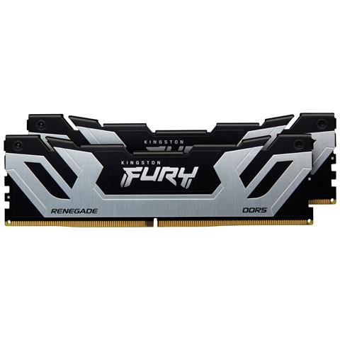 FURY 24GB 8400MT /s DDR5 CL40 CUDIMM Renegade Silver XMP - Foto 2