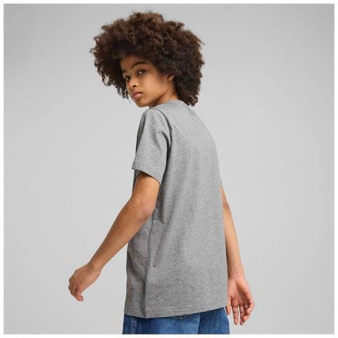 Ess 2 Color No.1 Logo Tee B 68577803, Bambini, Grigio, 164 - Foto 5