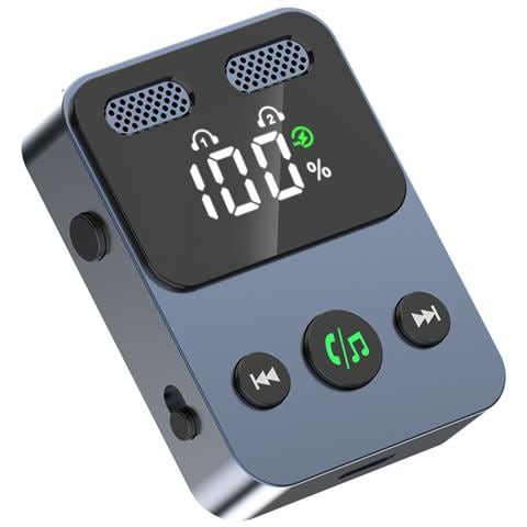 Caricabatterie Per Auto: Bluetooth 5.3, 17 Ore Di Riproduzione, Doppio Dispositivo - Foto 2