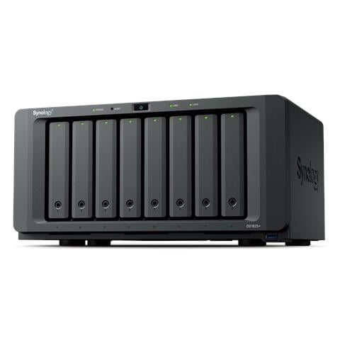 DiskStation DS1825+ server NAS e di archiviazione Ryzen Embedded V1500B 8 GB DDR4 0 TB Nero - Foto 1