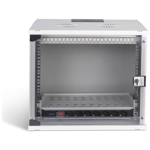 Set di rete SOHO Pro, 483 mm (19") - 9U, 540 x 400 mm (L x P) - Foto 4