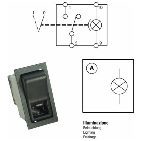 Interruttore Basculante On-off 12v Fari Anabbaglianti - Foto 3