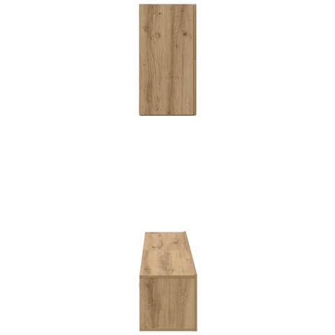 Set mobile TV 5 pcs rovere artigianale 100 x 30 x 30 cm - Foto 9