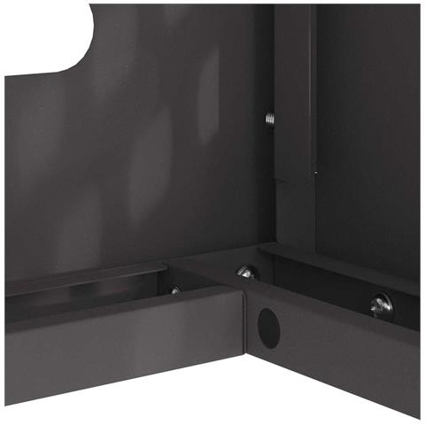 Copertura per condizionatore d'aria Nero 110 x 50 x 80 cm - Foto 9